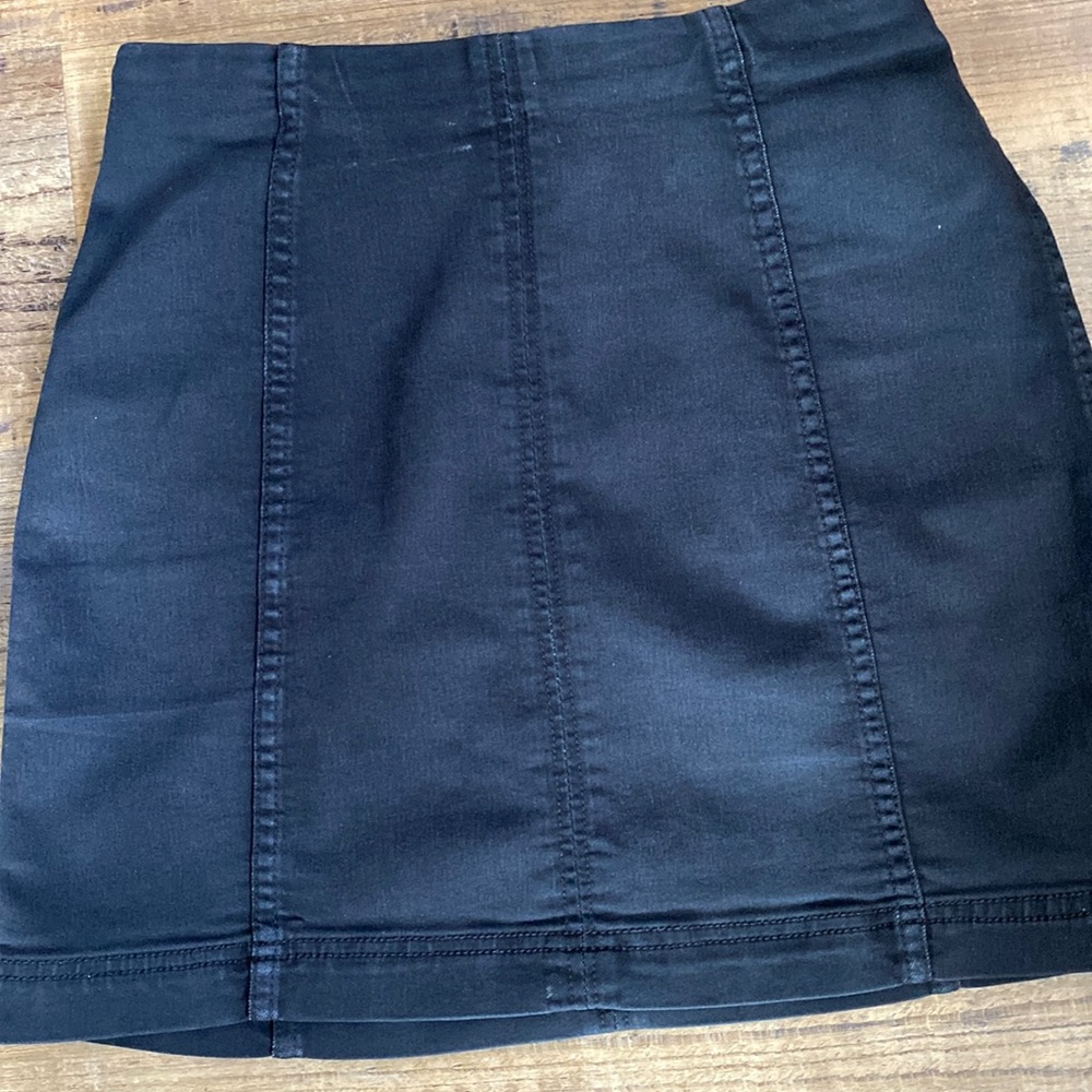 Black Free People skirt